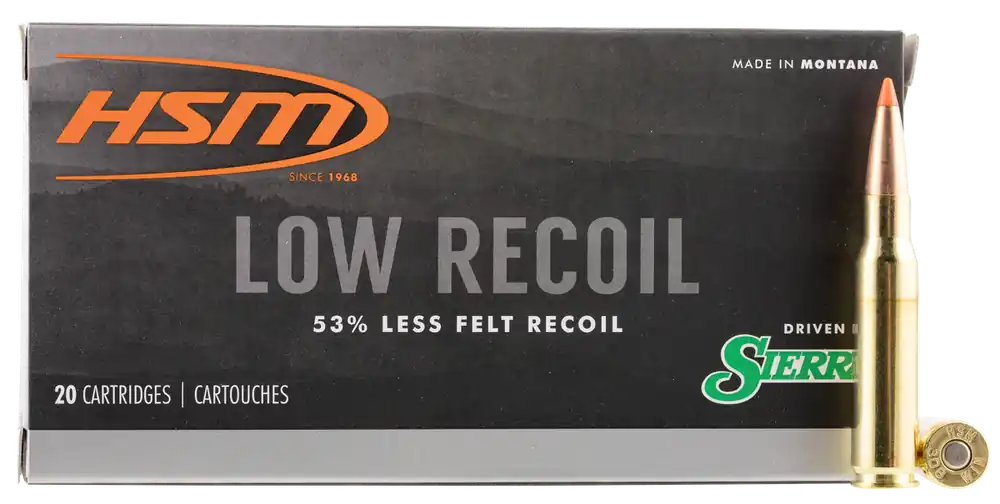 HSM Low Recoil 308 Win 150gr 20rd