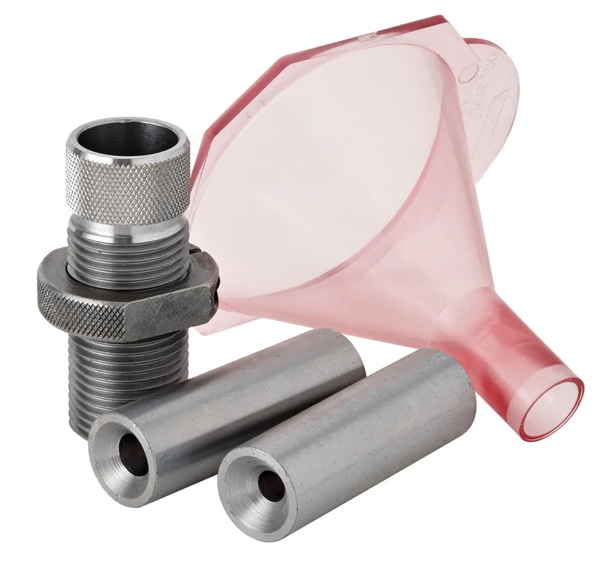 Hornady Lock-N-Load Powder Funnel Red Multi-Caliber Plastic