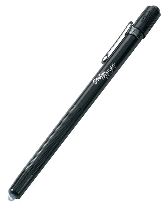 Streamlight Stylus Penlight Black Anodized Aluminum White LED