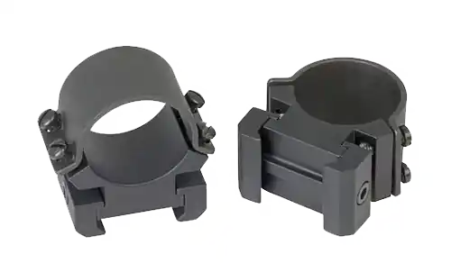 Weaver Mounts 49165 Sure Grip Scope Ring Set Quick Detach For Rifle Extra High 1" Tube Matte Black Steel