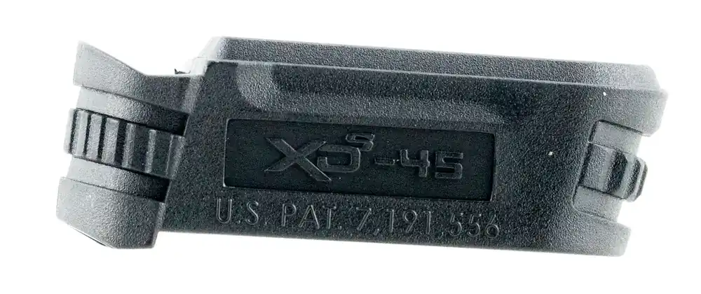 Springfield Armory Backstrap Sleeve with Black Finish for 45 ACP Springfield XD-S