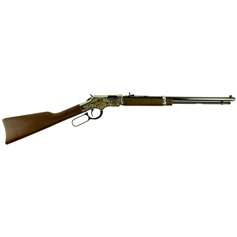 Henry Golden Boy 2nd Amendment Tribute 22 Short Rifle 20" 16LR/21 Short American Walnut