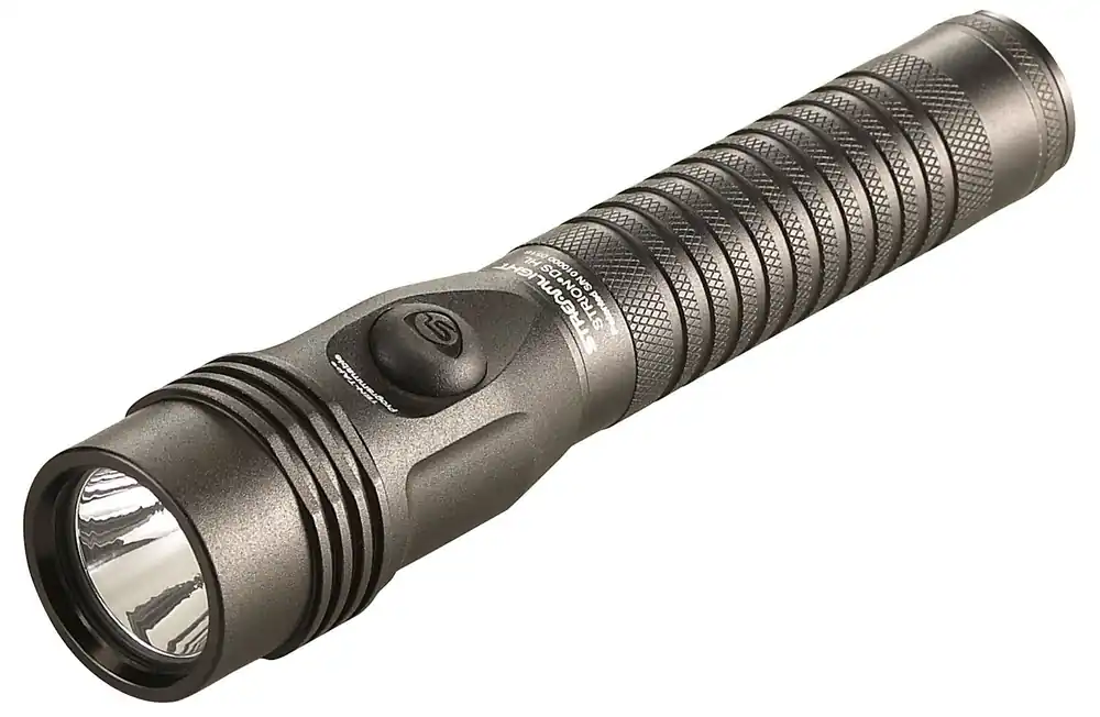 Strion DS HL Black Anodized Aluminum White LED 40/300/700 Lumens 219 Meters Range