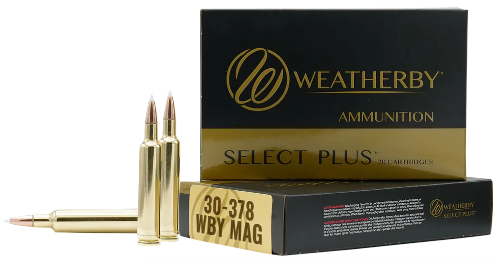 Weatherby Select Plus 30-378 Weatherby Magnum 180gr Barnes TSX Lead Free 20rd Bx/ 10 Cs