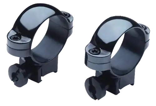 Burris 420073 Rimfire/Airgun Scope Ring Set .22" Grooved Receiver High 1" Tube Black Gloss Steel