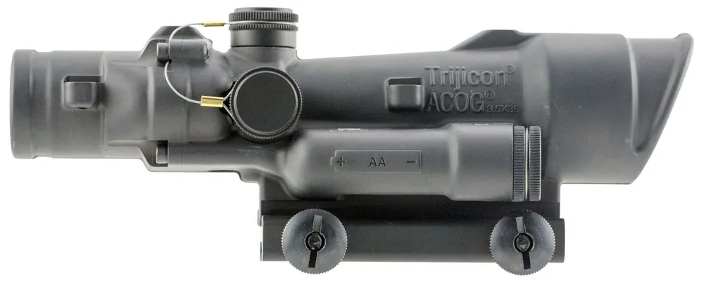 Trijicon ACOG Matte Black 3.5x 35mm 30mm-35mm Tube LED Illuminated