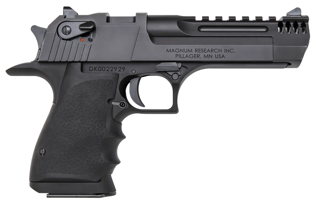 Magnum Research Desert Eagle L5 .44RemMag 8+1 5" Steel Barrel Steel Slide Alum Frame Dovetailed Sights Muzzle Brake DE44L5IMB