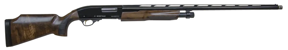 CZ-USA 06578 CZ 612 Target 12 Gauge 32" 4+1 3" Polished Blued Rec/Barrel Gloss Oil Turkish Walnut Monte Carlo Stock Right Hand (Full Size) Includes 3 Extended Chokes