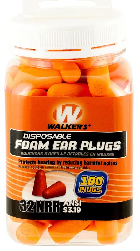 Walker‘s Foam Ear Plugs 33 dB