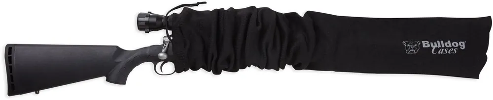 Bulldog BD152 Gun Sock 52 Scoped Rifle Moisture Resistant Black"