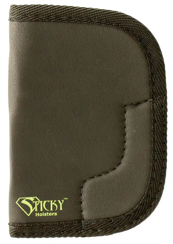 Sticky Holsters MD-6 Ruger SP101 Black w/Green Logo