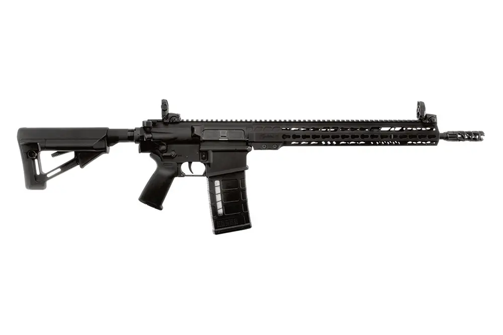 ArmaLite AR-10 Tactical 308 Win 25+1 16" Barrel, Black Receiver, Black Magpul STR Collapsible Stock,