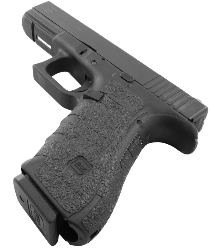 Talon Grips Adhesive Grip Textured Black Rubber for Glock 17,22,24,31,34,35,37,47 Gen4