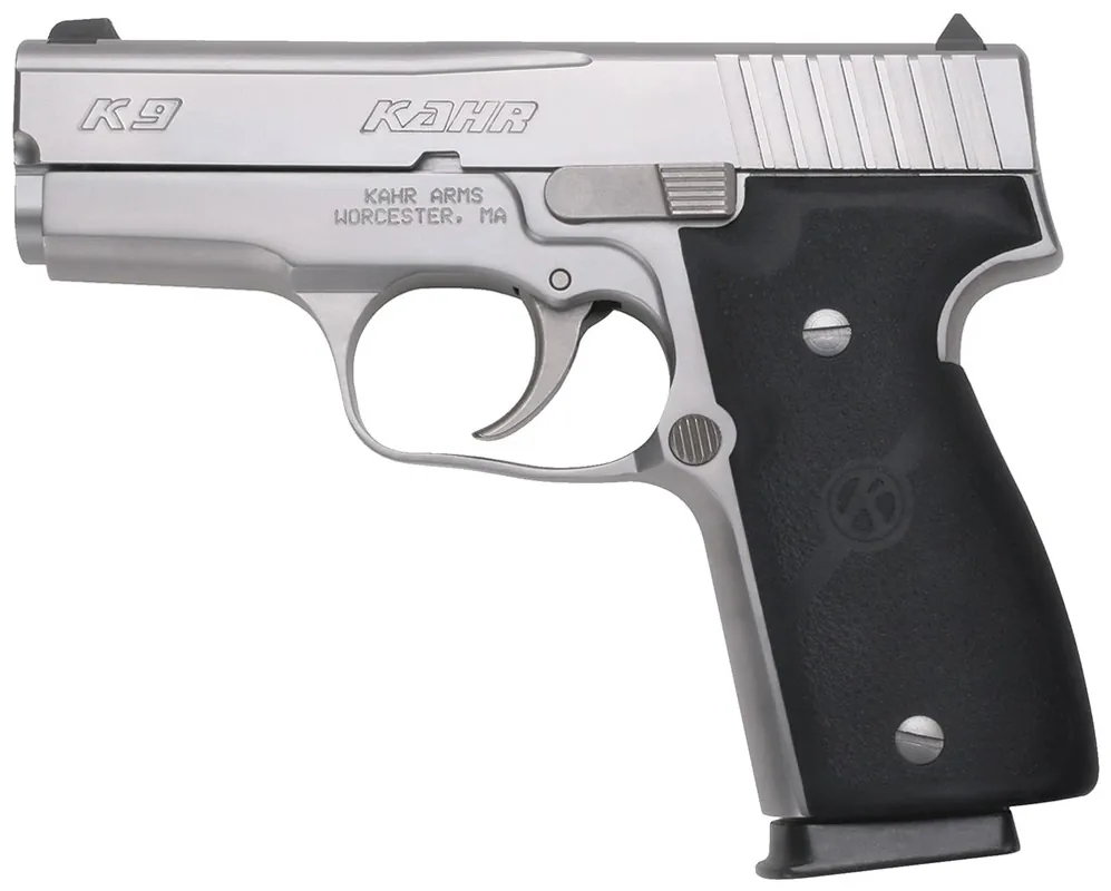 Kahr Arms K9 9mm Luger 7+1/8+1 3.47" Stainless Polygonal Rifled Barrel K9093A