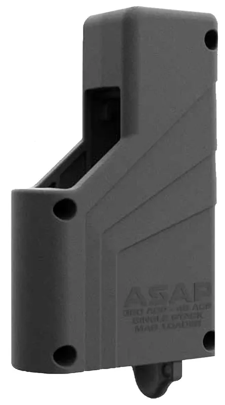 Butler Creek ASAP Mag Loader Single Stack Style with Black Finish for 9mm - 45 ACP Caliber Pistols