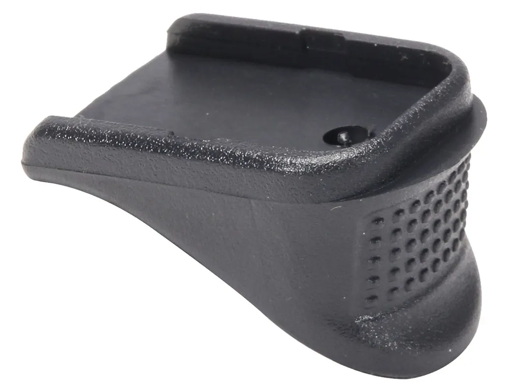 Pachmayr Grip Extender with Black Finish, 1/4" Gripping Surface for Glock 26, 27, 33 & 39 2 Per Pack