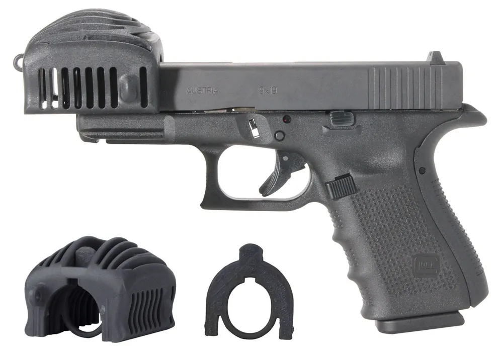 Pachmayr Rack-It Slide Rack Assist Black Rubber Handgun
