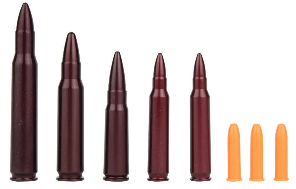 A-Zoom Variety Pack Top Rifle Dummy Rounds (.22 / .223 / .308 / .30-06 / 7.62x39) 8 Pkg.