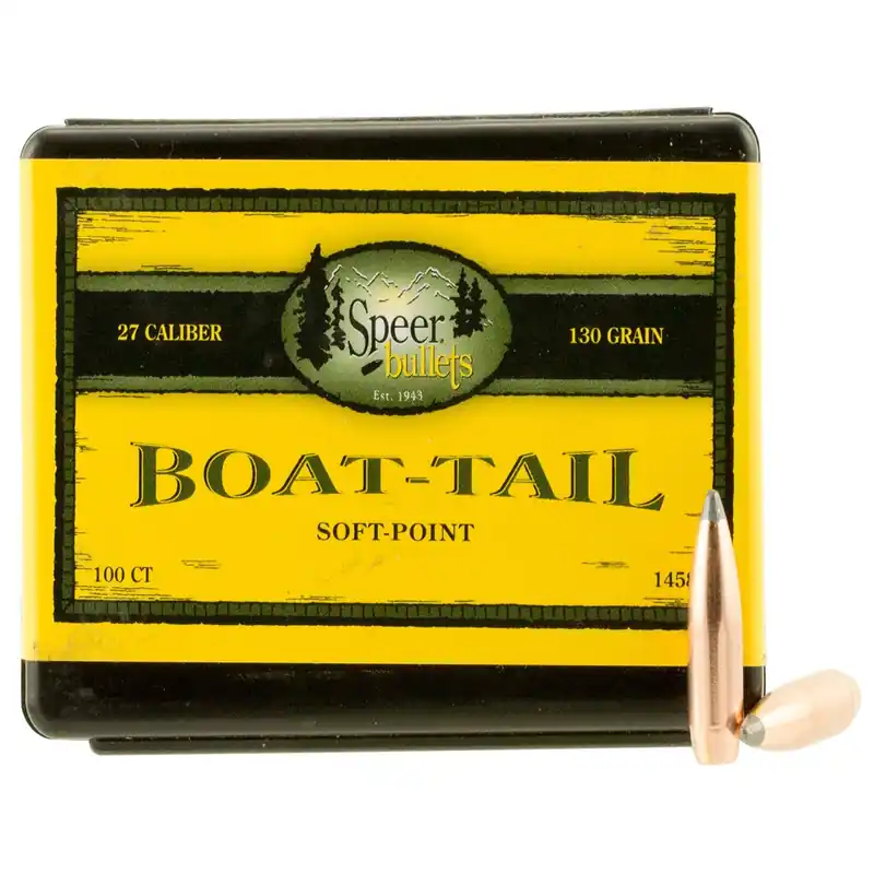 Speer 277 Cal 130 Gr Spitzer Boat-Tail Soft Point 100/Box