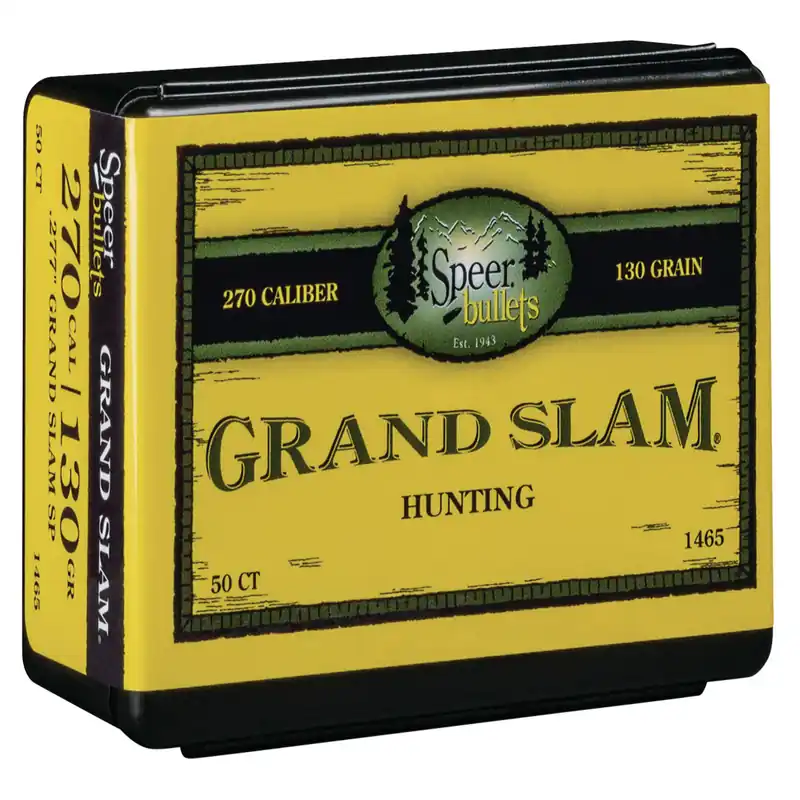 Speer Grand Slam 270 Cal 130 Gr Soft Point 50/Box