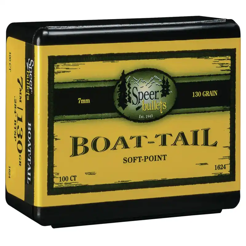 Speer Boat-Tail 7mm 130 Gr JSPBT 100/Box