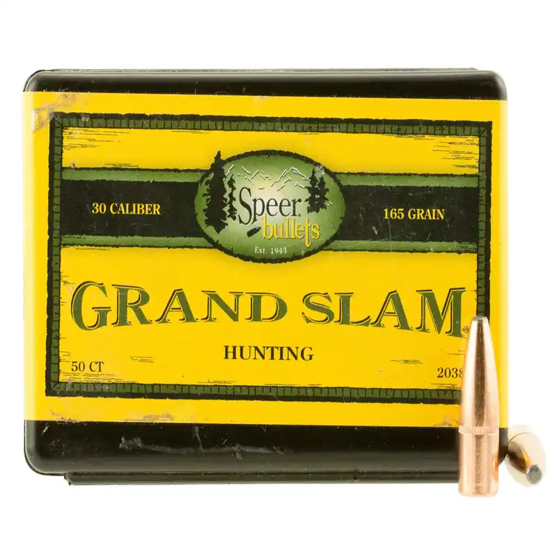 Speer Grand Slam 30 Cal 165 Gr SP 50/Box