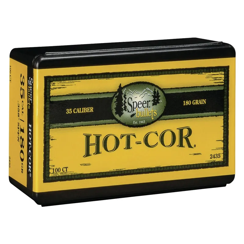 Speer Hot-Cor 358 Cal 180 Gr Spitzer Soft Point 100/Box