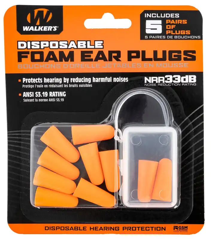 Walker‘s Foam Ear Plugs 32 dB