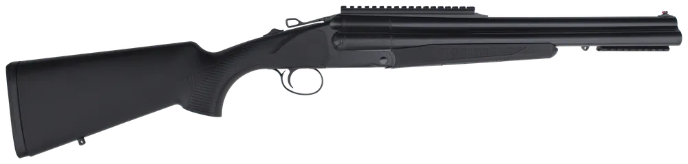 Charles Daly 930110 Triple Threat 12 Gauge with 18.50" Blued Triple Barrel, 3" Chamber, 3+1 Capacity, Blued Metal Finish & Black Fixed Checkered Synthetic Stock Right Hand (Full Size)