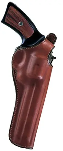 Bianchi Cyclone OWB Tan Leather Fits 2.5-3" Taurus Ruger; S&W and Similar K Frame Belt Loop Mount RH