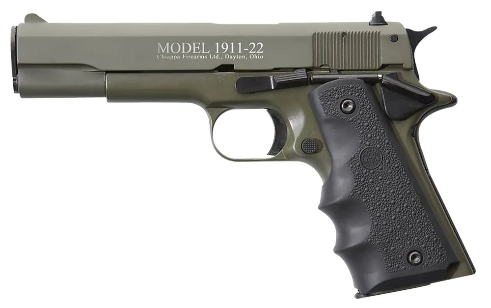 Chiappa 1911-22 22 LR Pistol 5" OD Green 401.121