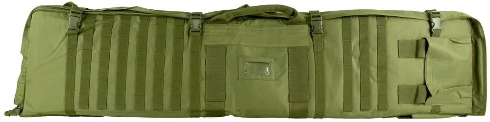 NcStar VISM Deluxe Rifle Case with MOLLE Webbing, ID Window, Padding