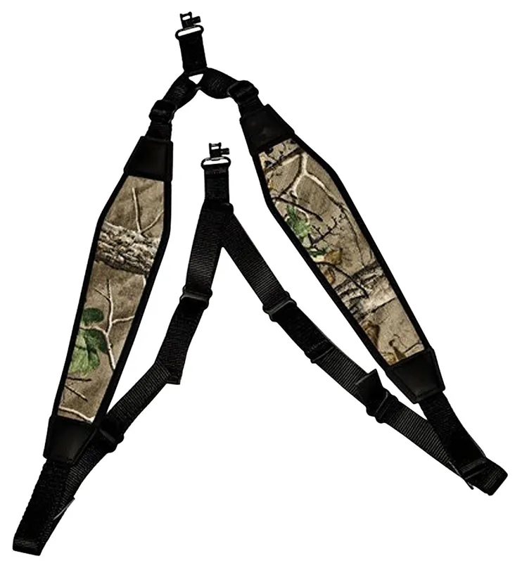 Grovtec US Inc BalancePoint Sling made of Realtree Xtra Green Nylon with Padded Design & Swivels for Rifle/Shotgun