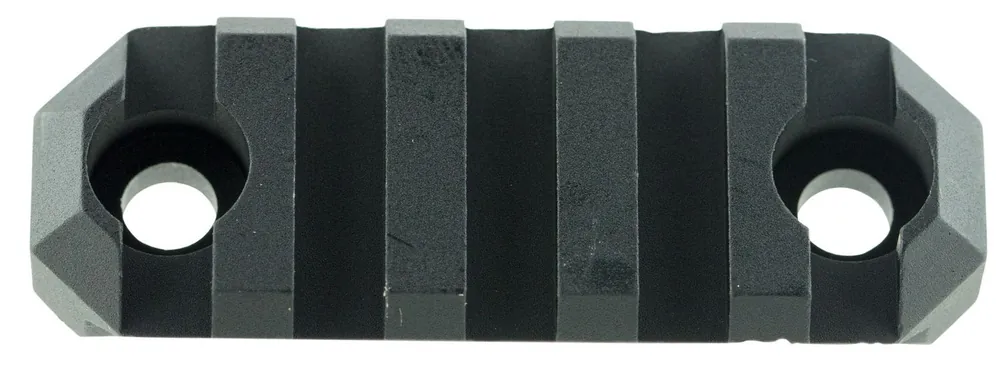 Grovtec US Inc Picatinny Rail M-LOK Rifle AR-Platform 2.20" 5 Slot Black Anodized Aluminum