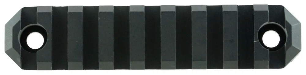 Grovtec US Inc Picatinny Rail M-LOK Rifle AR-Platform 3.80" 9 Slot Black Anodized Aluminum
