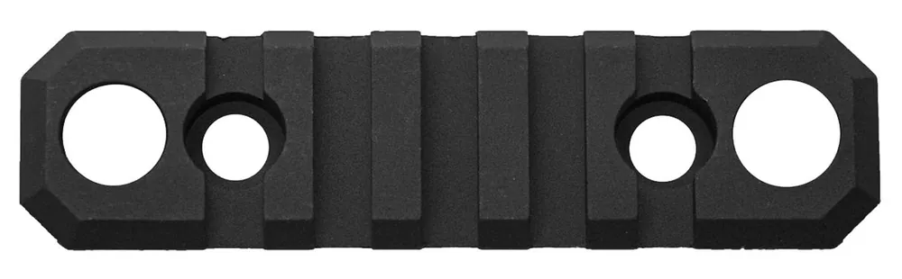 Grovtec US Inc Picatinny Rail M-LOK Rifle AR-Platform 3.10" 5 Slot Black Anodized Aluminum
