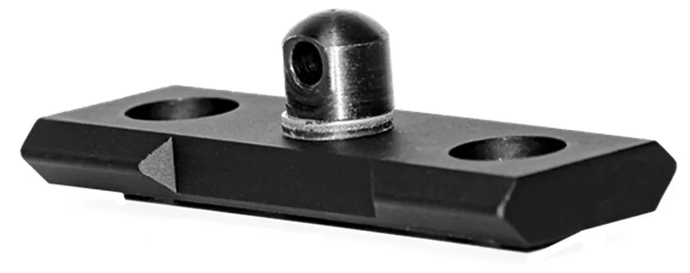 GrovTec US Inc Bipod Stud Mount M-LOK Black Steel 2.30"