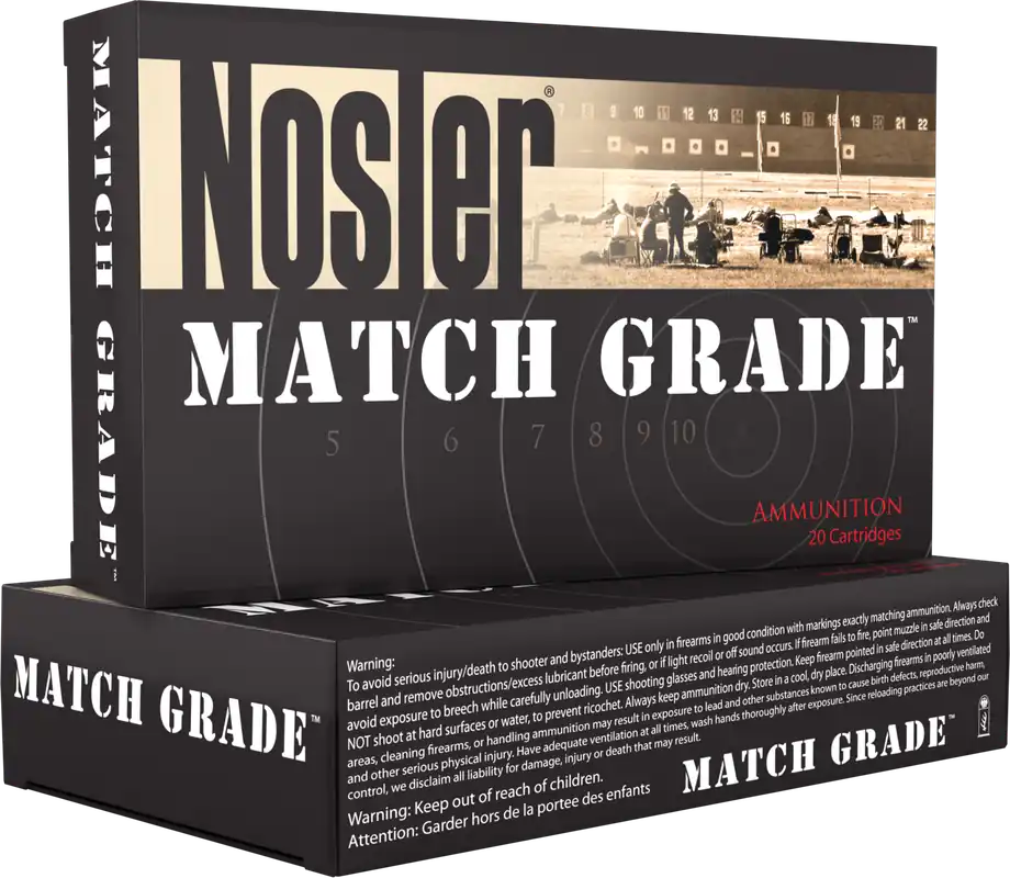 Nosler Match Grade 30 Nosler 190 gr Custom Competition 20 Bx