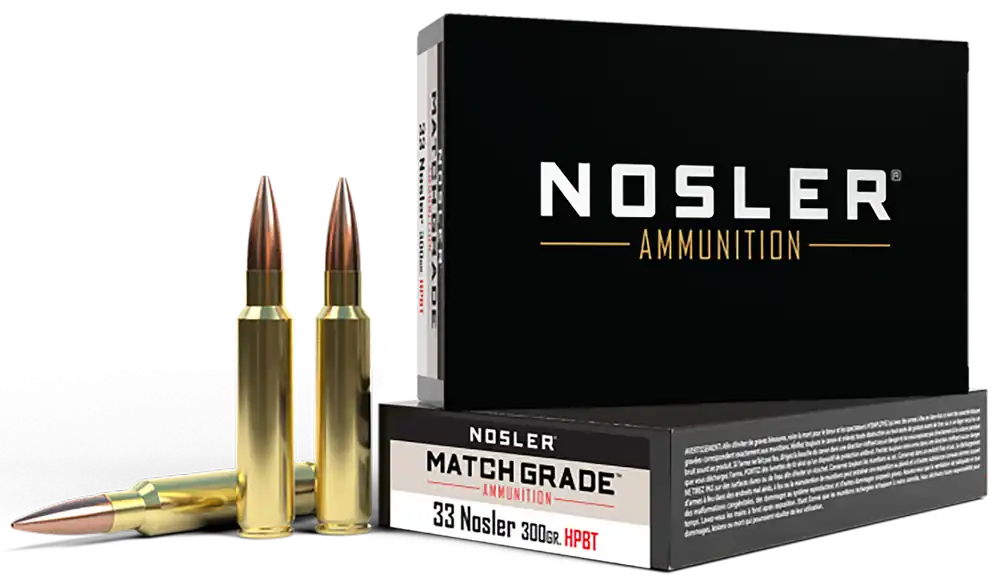 Nosler Match Grade 33 Nosler 300 gr Custom Competition 20 Bx