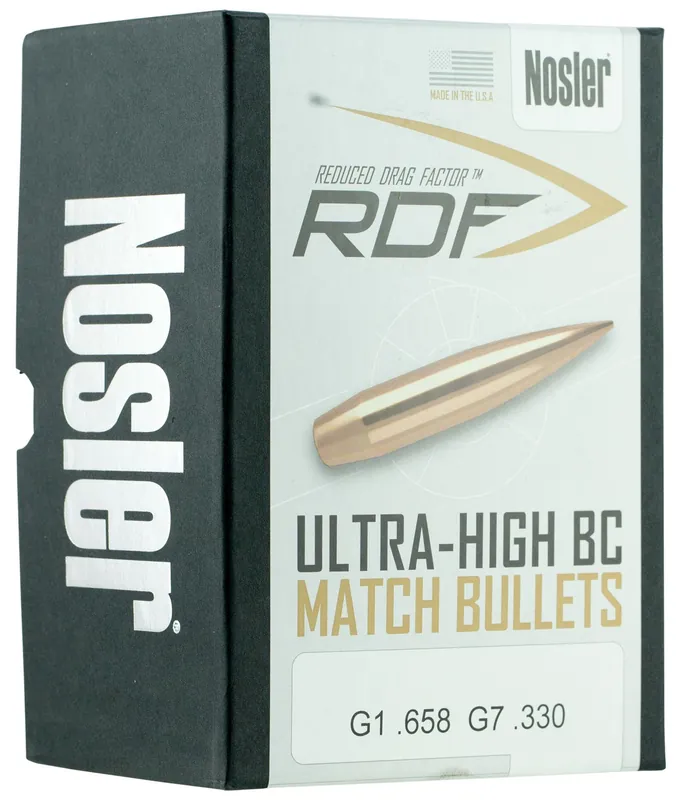 Nosler RDF 6.5 Creedmoor .264 140 gr Hollow Point Boat-Tail (HPBT) 500 Per Box
