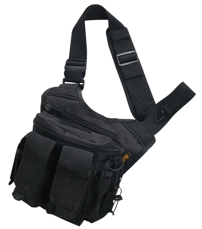 US PeaceKeeper Rapid Deployment Pack Shoulder Sling 600D Polyester Black