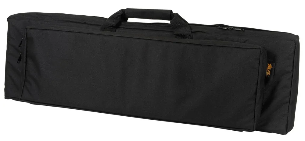 US PeaceKeeper RAT Case Water Resistant Black 600D Polyester with Padding, Adjustable Straps, Air Vents & Front Pocket with Triple Mag Pouch