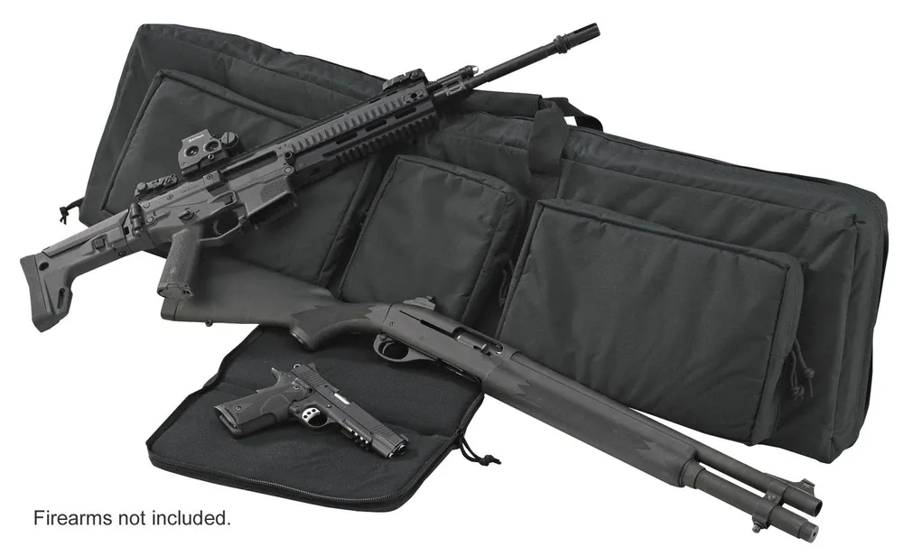 US PeaceKeeper P30049 3-Gun Case Water Resistant Black 600D