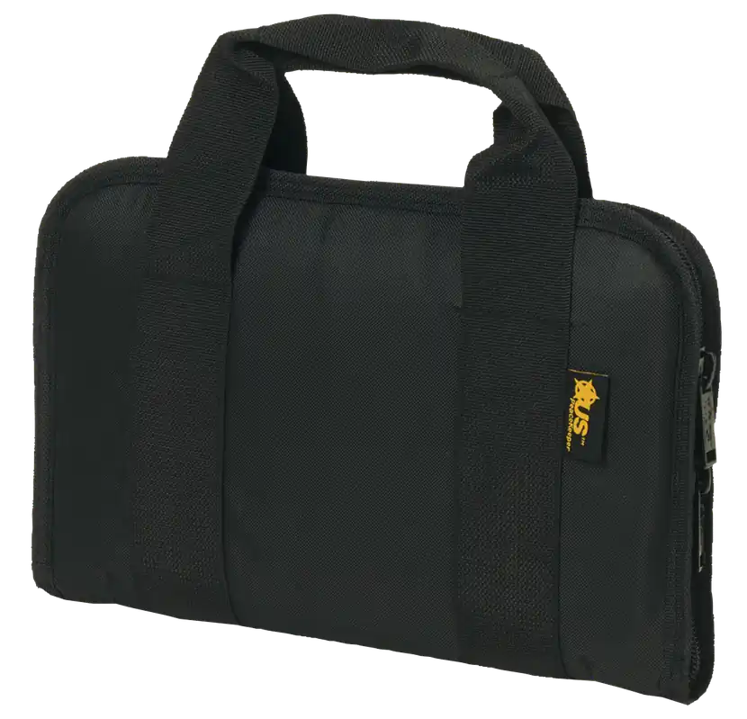 US PeaceKeeper P21108 Attache Case Water Resistant Black 600D Polyester