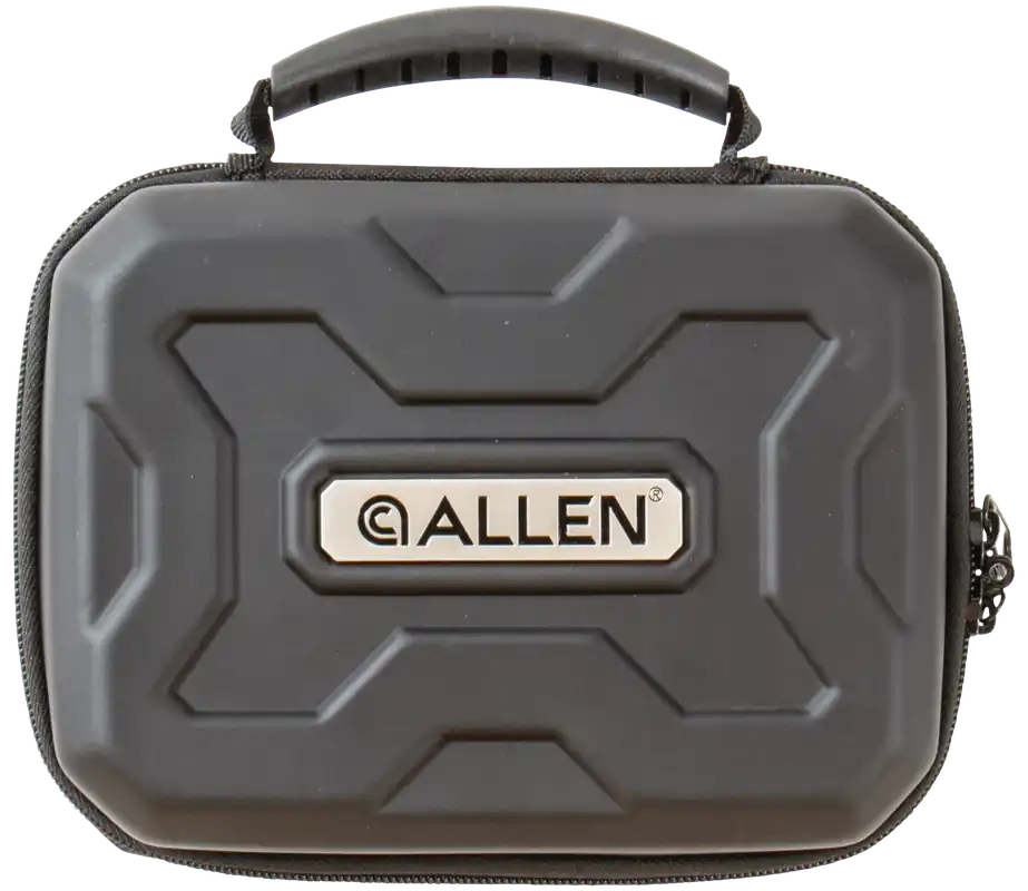 Allen 82-7 EXO Handgun Case made of Polymer with Black Finish