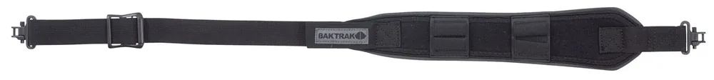 Allen BakTrak Bullet Sling made of Black Nylon Webbing with BakTrak Back, 28"-35" OAL, 3" W, Adjustable Design & Swivels for Rifle/Shotgun