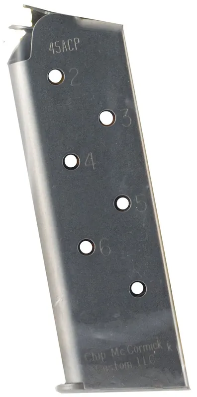 CMC Products Match Grade Compact Stainless Steel, 7rd 45 ACP for 1911 Officer