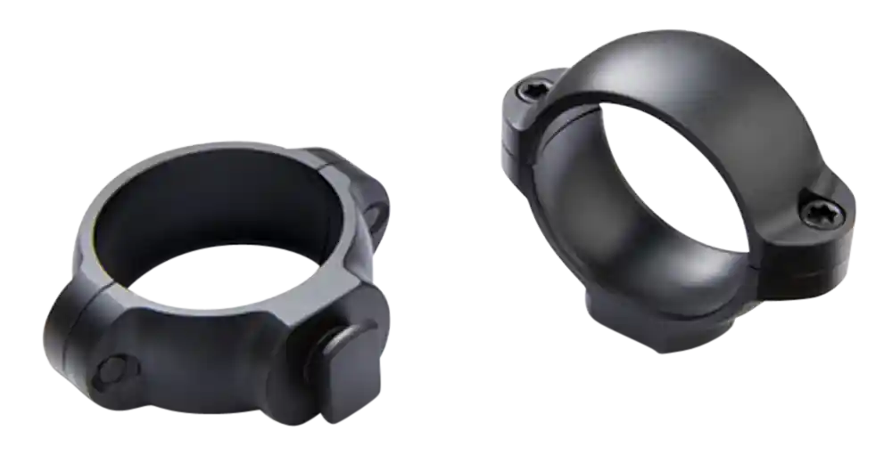 Burris 420501 Signature Universal Scope Ring Set Dovetail Medium 1" Tube Matte Black Steel