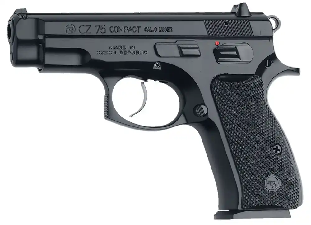 CZ-USA CZ 75 Compact *CA Compliant 9mm Luger 3.75"