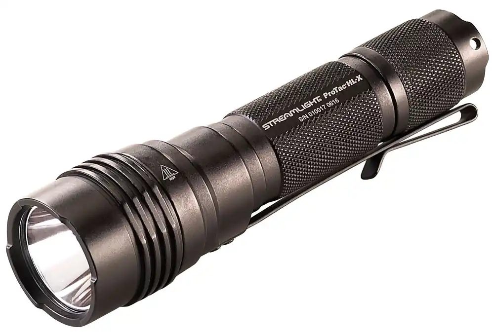 Streamlight ProTac HL-X Black Anodized Aluminum White LED 65/400/1000 Lumens 330 Meters Range